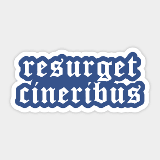 resurget cineribus Sticker